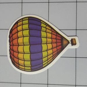 Hot Air Balloon Sticker